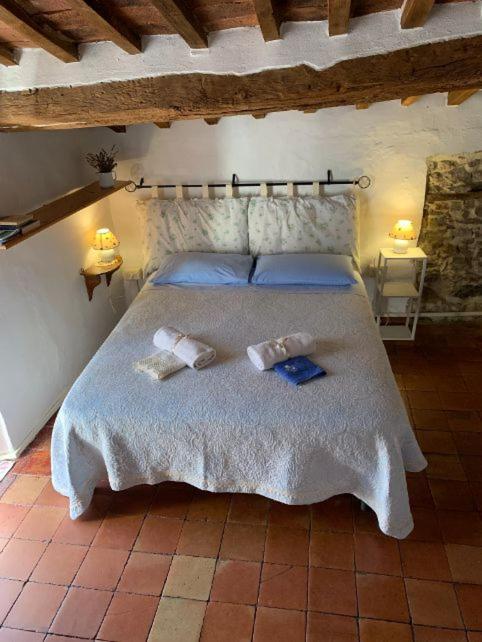 Dimora Toscana Apartman Seggiano Szoba fotó